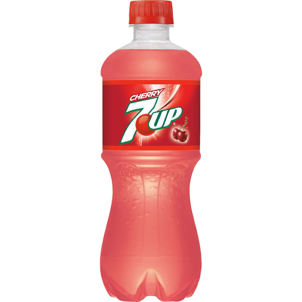 16 Pc Cherry Soda Pop 20oz Bottles K637