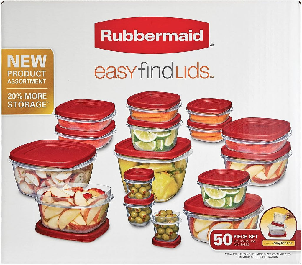 50 Piece Food Storage Containers U568