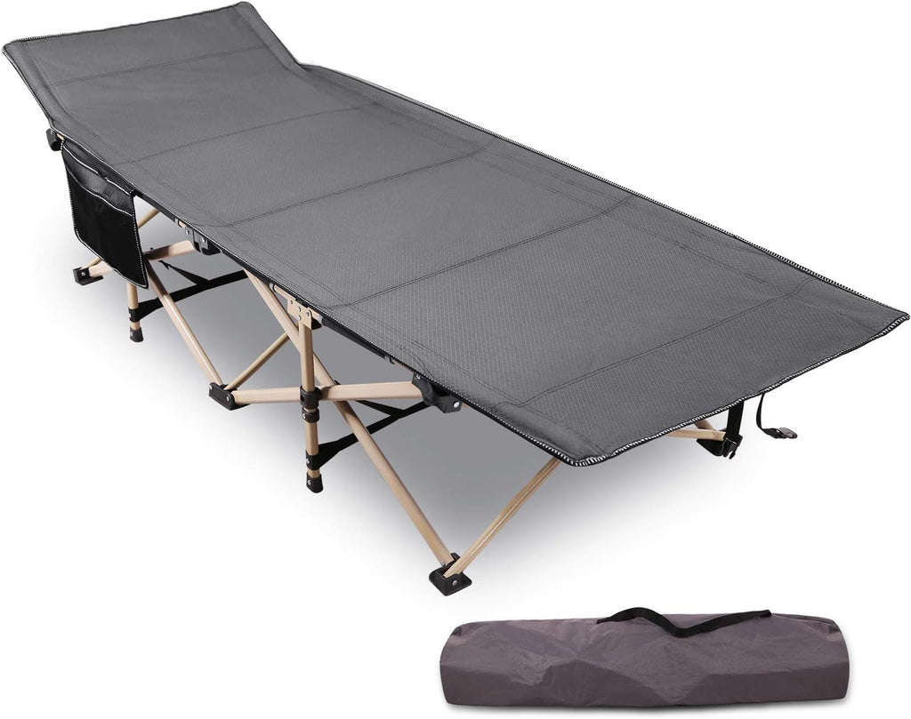 Blue Folding Camping Cot A867