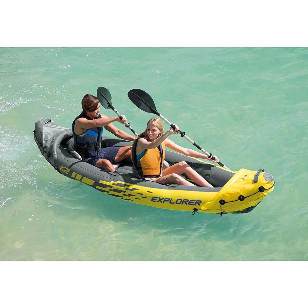 Inflatable Kayak with Oars and Hand Pump D808347