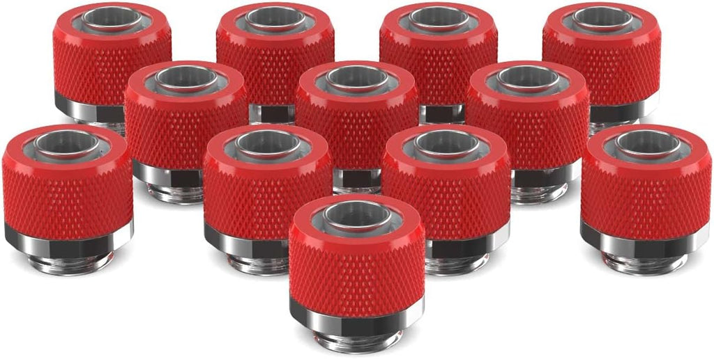 3/8in. x 1/2in. Compression Fitting 12 Pack Candy Purple E19358