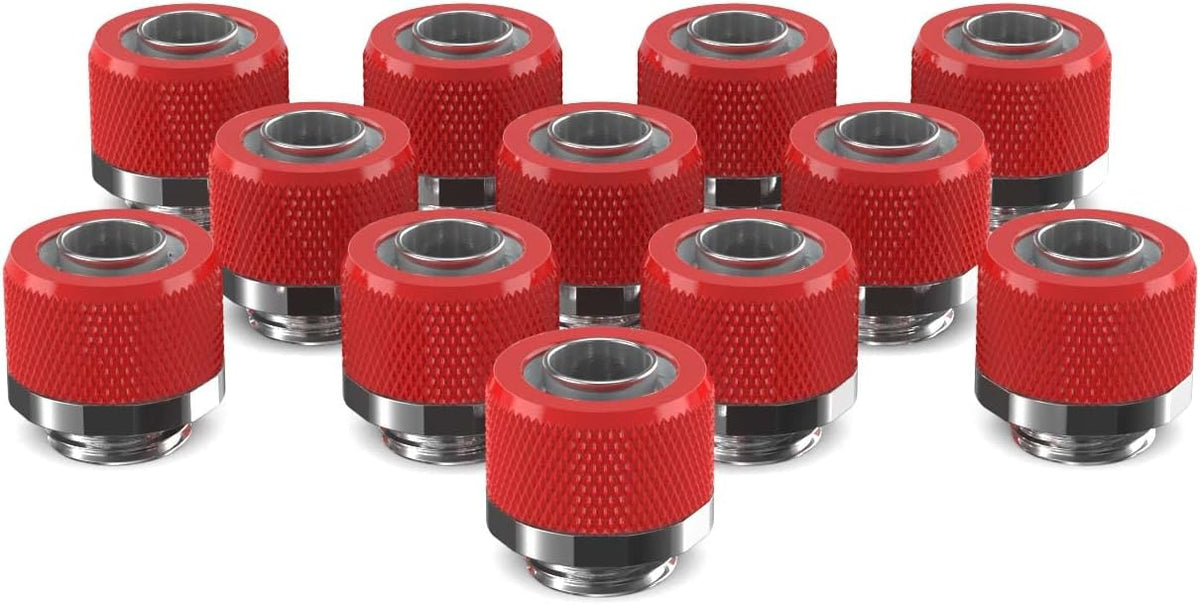 3/8in. x 1/2in. Compression Fitting 12 Pack Candy Purple E19358