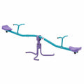 Metal See Saw, Purple & Teal K4205