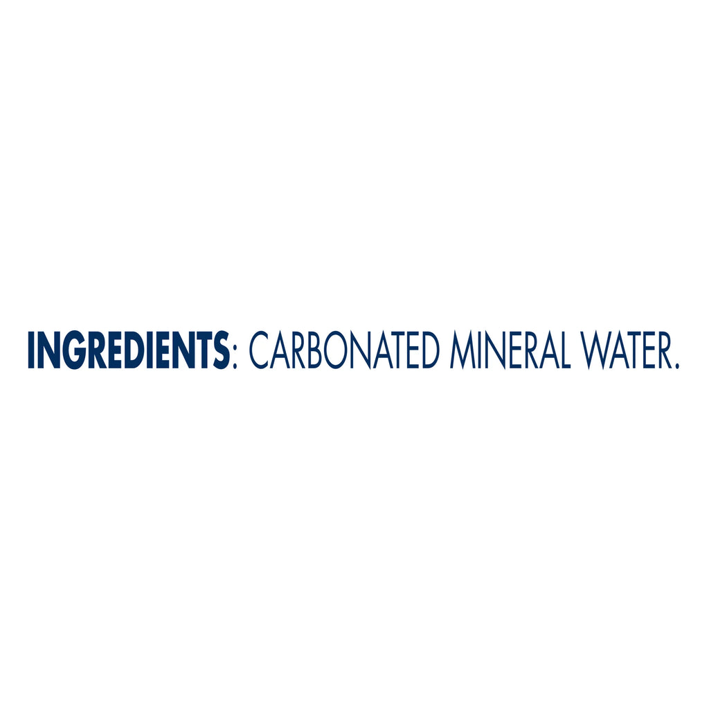Sparkling Natural Mineral Water, 303.6 fl oz, 12 Pack Glass Bottles S20347