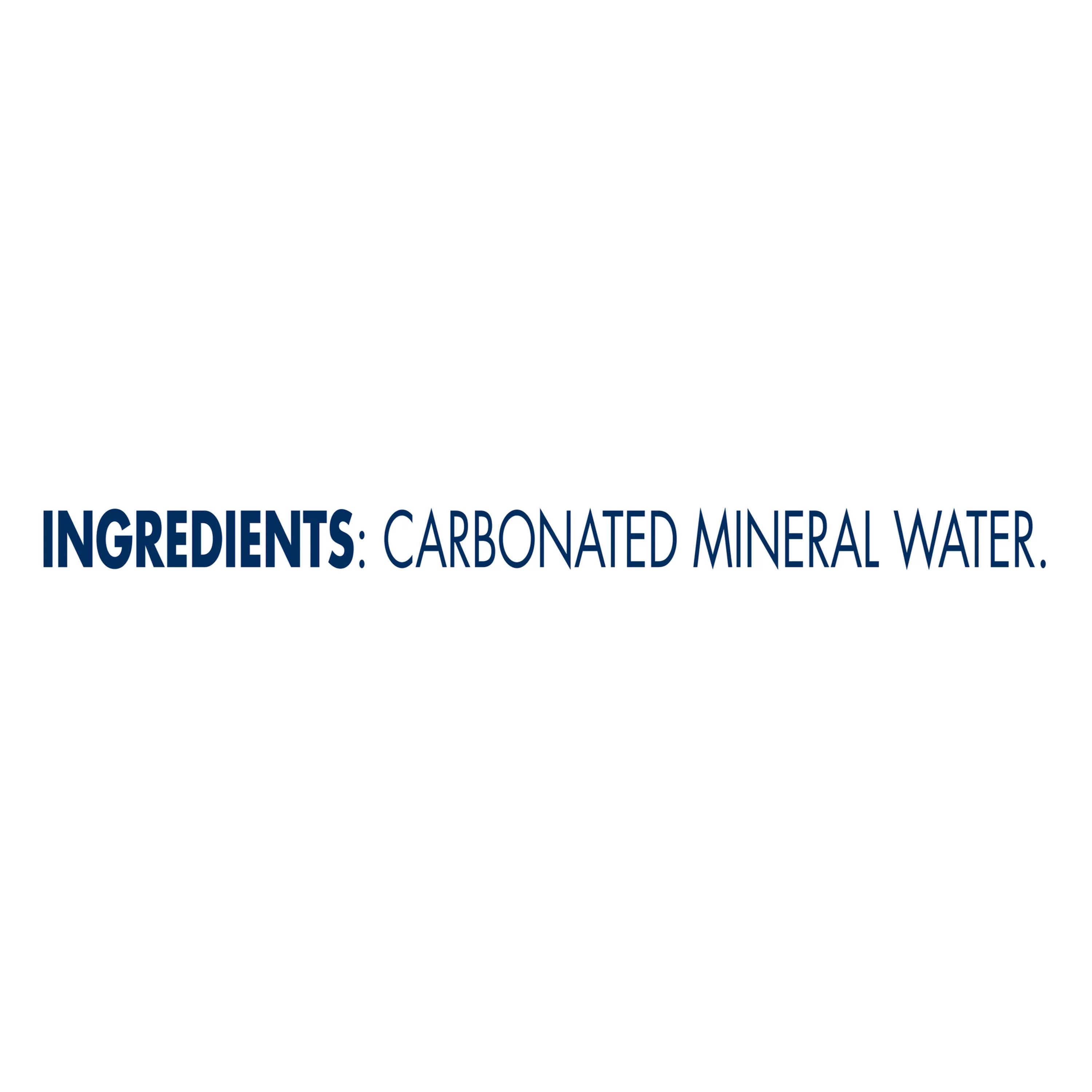 Sparkling Natural Mineral Water, 303.6 fl oz, 12 Pack Glass Bottles S20347