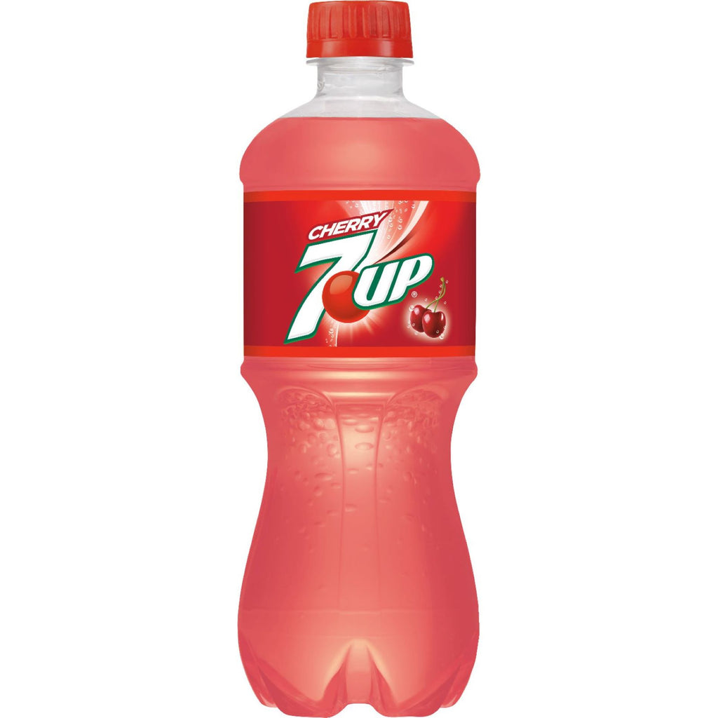 16 Pc Cherry Soda Pop 20oz Bottles K637