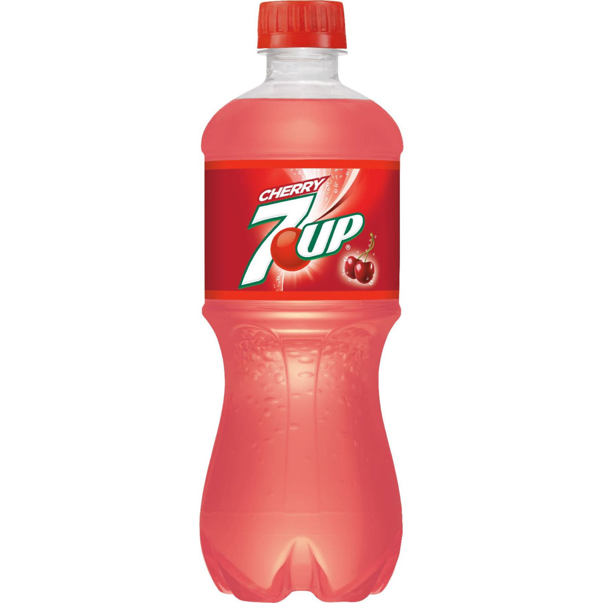 16 Pc Cherry Soda Pop 20oz Bottles K637