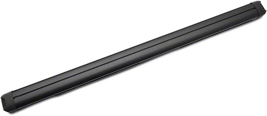 5-Inch Aluminum Side Step Bars with Black Cover Plates J348