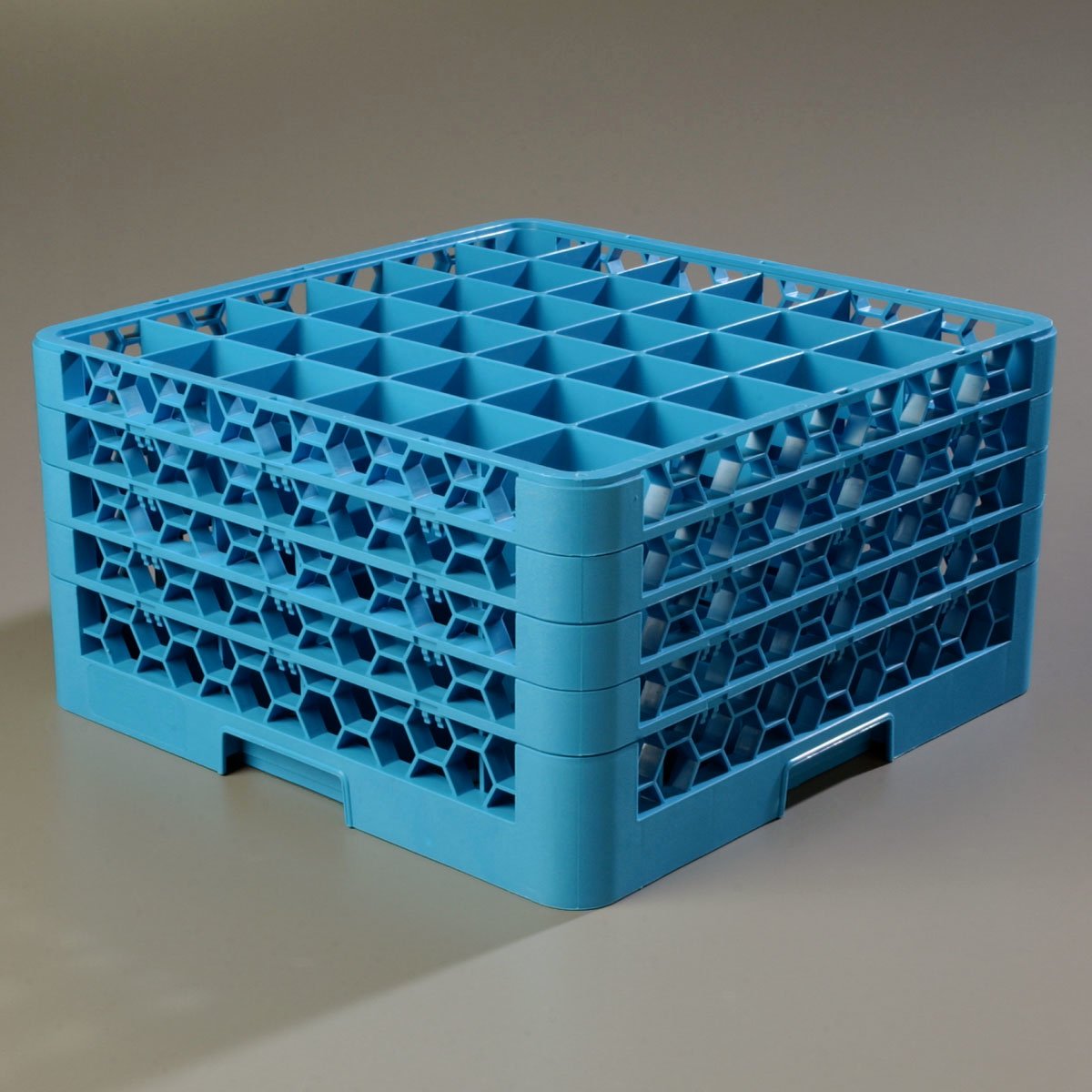 Blue 9-Compartment Glass Rack with 3 Extenders, Pack of 2 G847080
