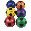 Set of 6 Size 4 Indoor Foam Soccer Balls L1020