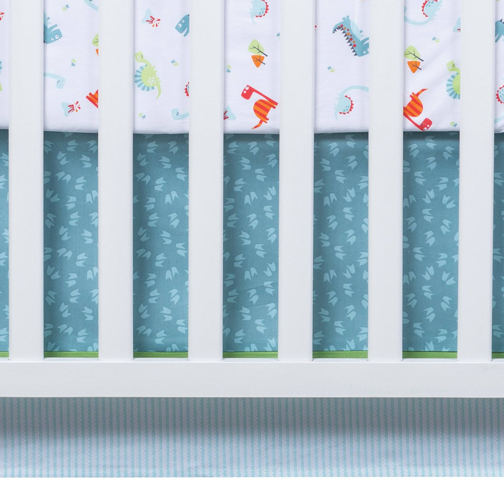 3 Piece Crib Bedding Set K606