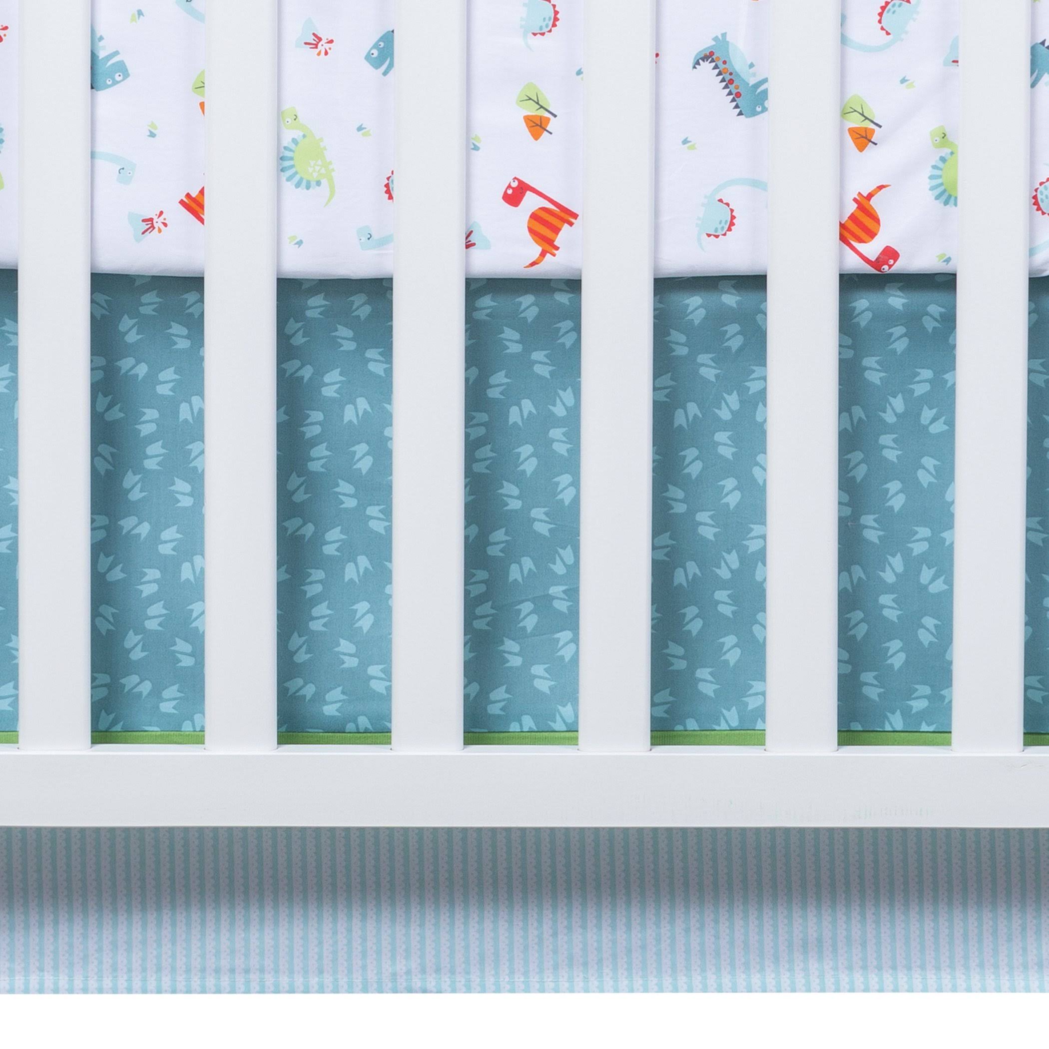 3 Piece Crib Bedding Set K606