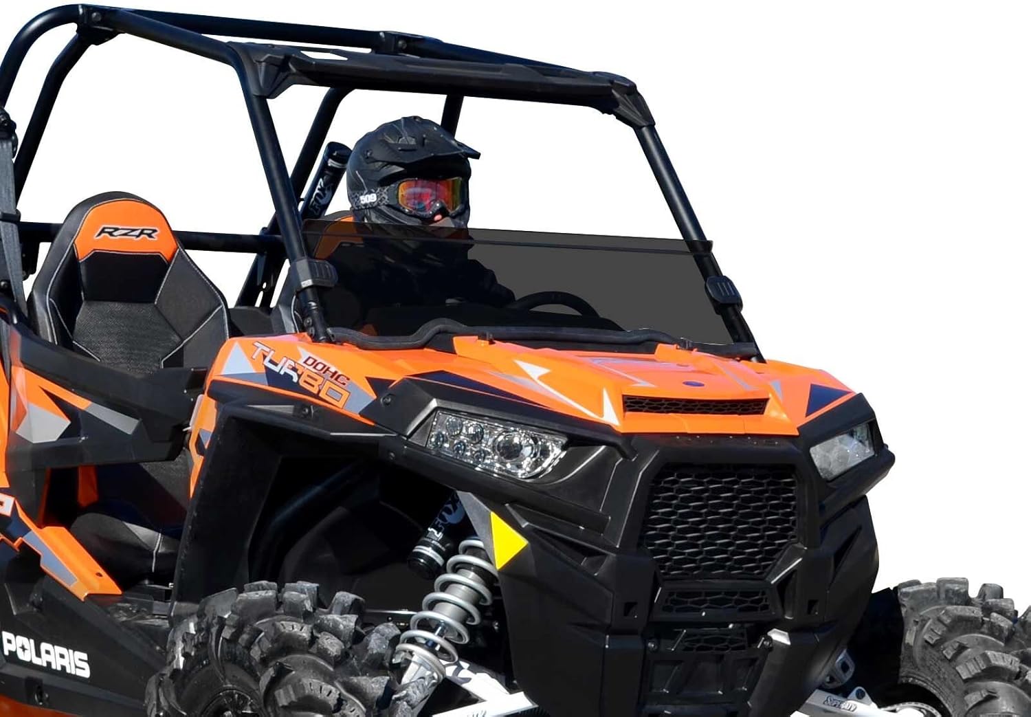 1/4" Clear Polycarbonate Half Windshield G919183