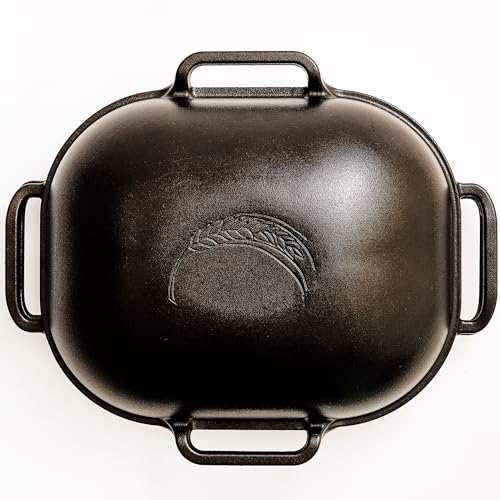 Cast Iron Bread Pan with Lid P604