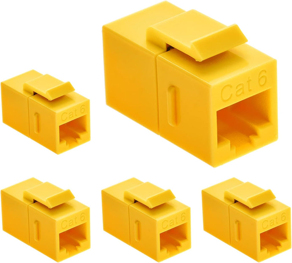 Cat.6 RJ45 Inline Coupler Female-Female 50-Pack H908221