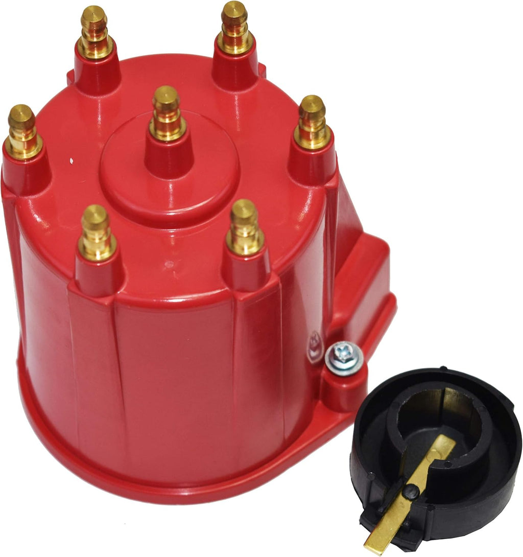 Red Cap Distributor Cap and Rotor Kit F5303