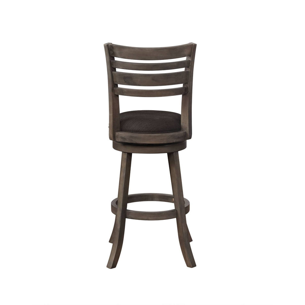 Gray Swivel Barstool E159
