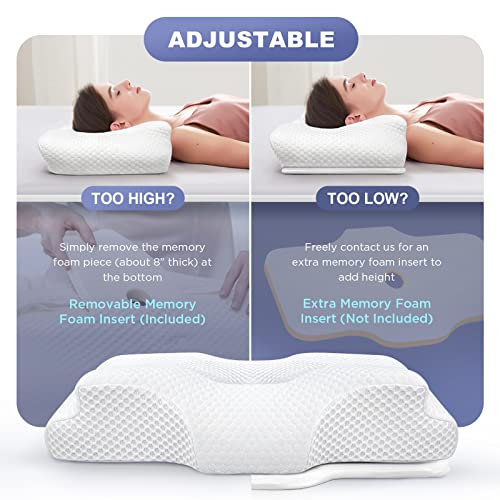 Adjustable Cervical Memory Foam Pillow A1864