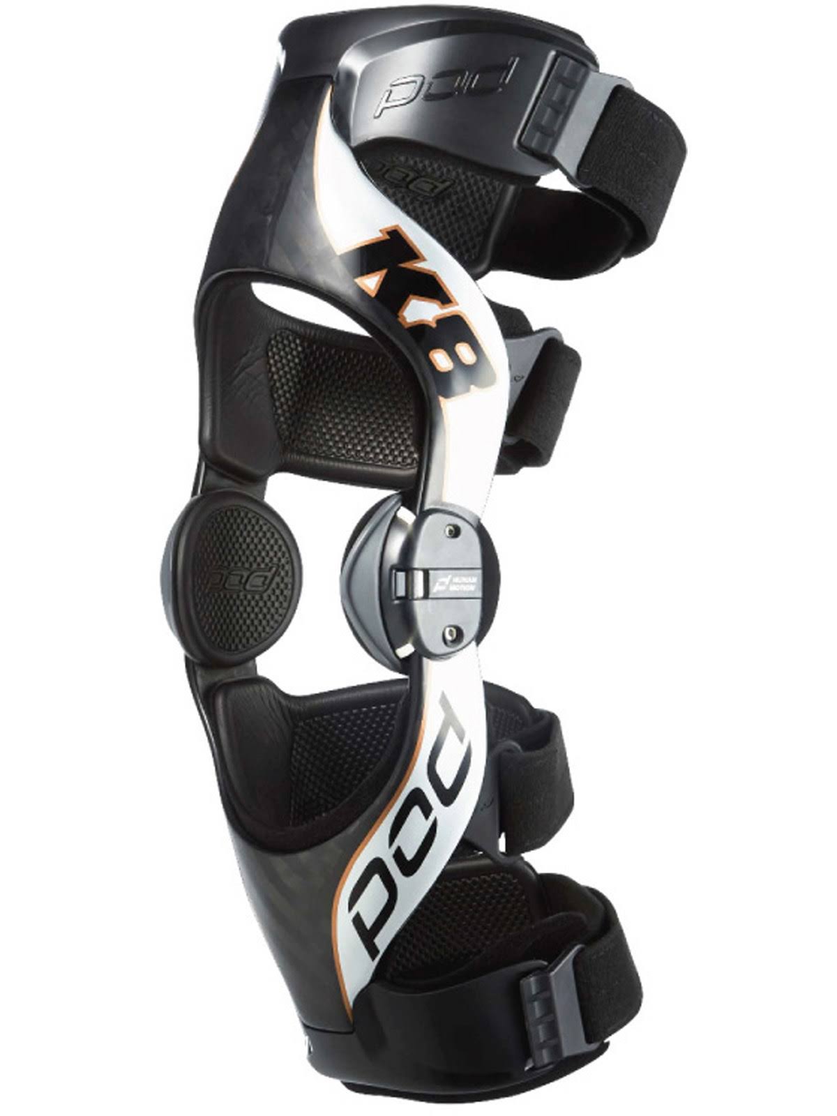 Large Carbon/Copper Knee Brace A782