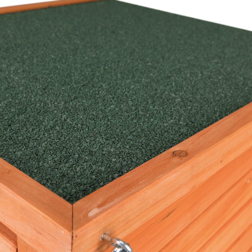 Brown Wooden Small Pet House D738595