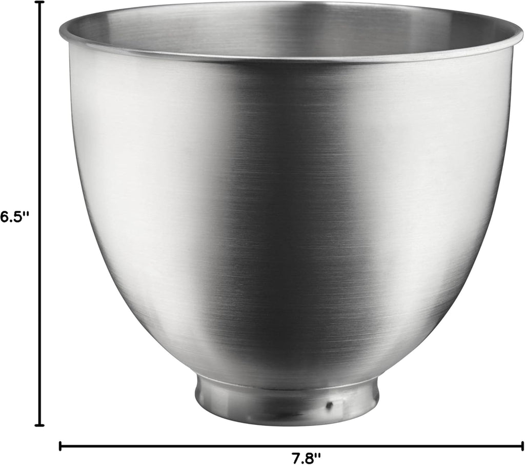 3.5 Quart Brushed Stainless Steel Bowl F28776