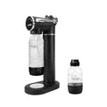Black Stainless Sparkling Water Maker with 3 Carbonation Bottles J547121