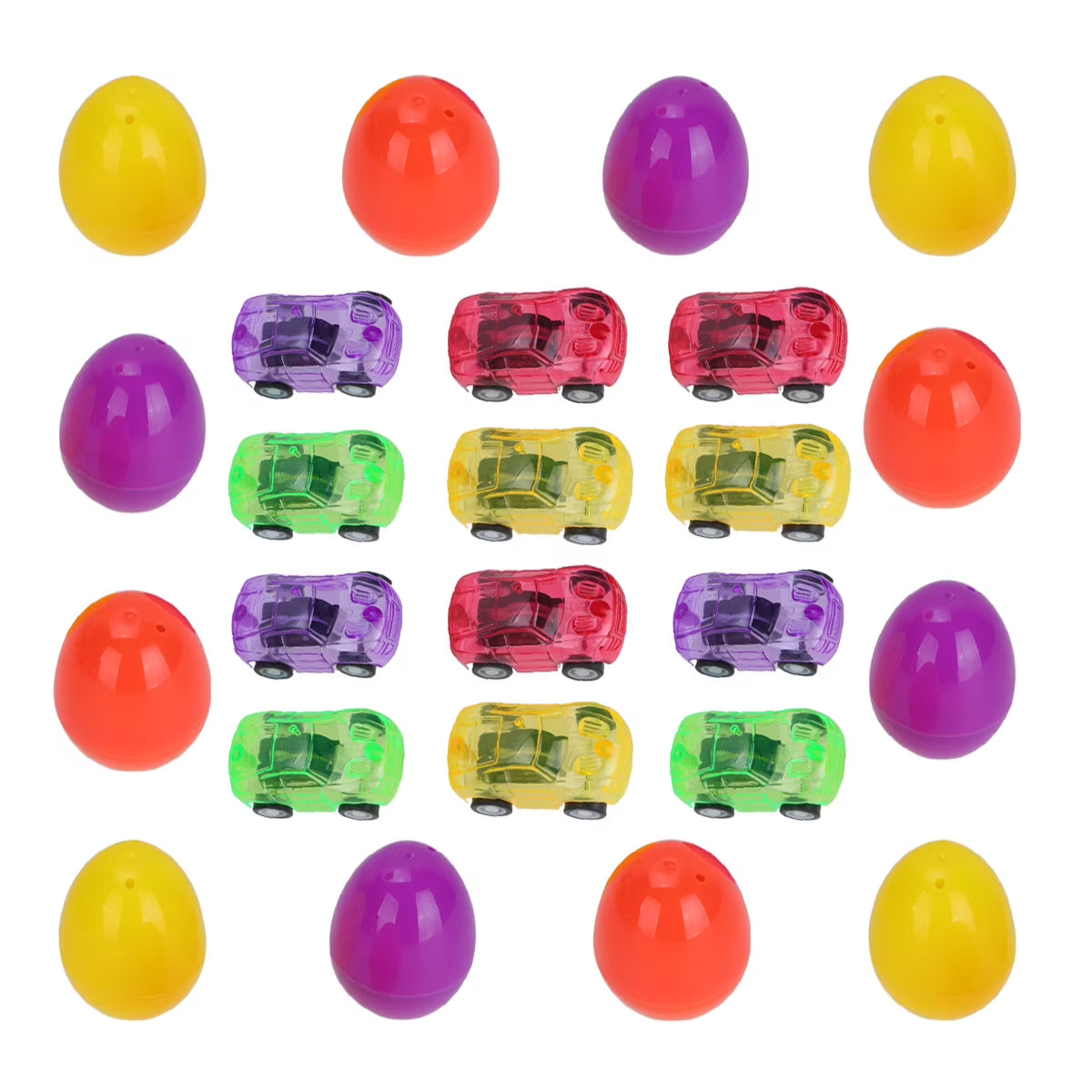 Easter Surprise Egg and Car Toy Set for Children Toddlers O92316