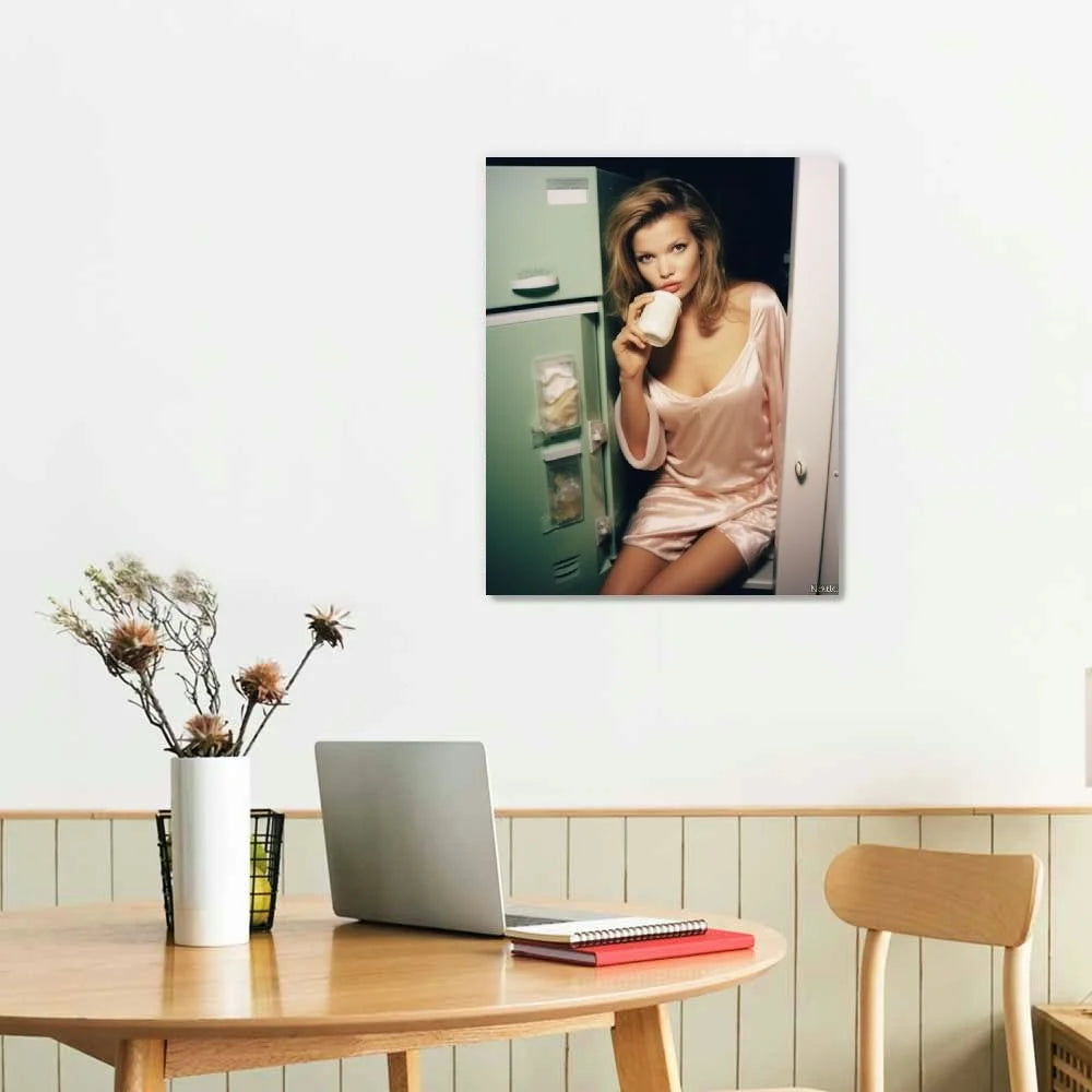 Kate Moss Wall Art Poster Canvas Painting B12963