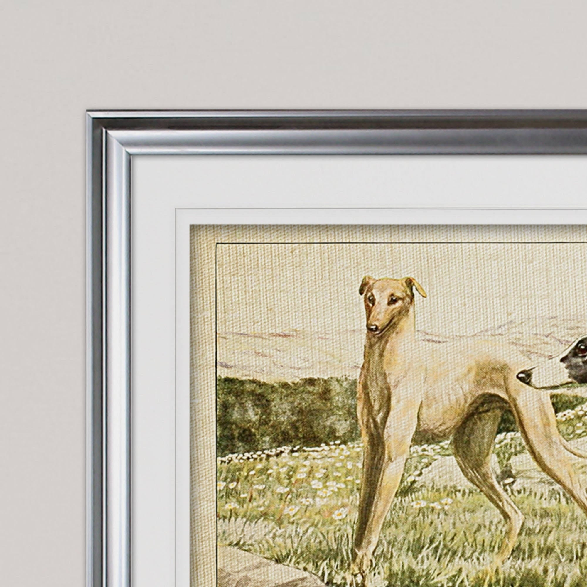 Large Silver Framed Print M670
