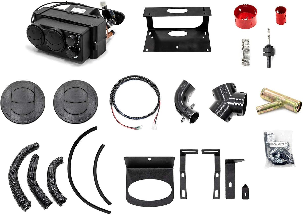 Cab Heater with Defrost Hoses and Vents P3234