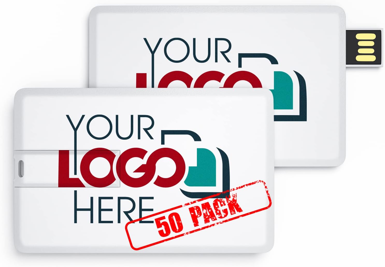 Custom Credit Card USB Flash Drive 128MB 50 Pack G974893