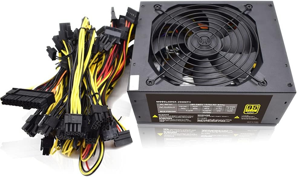 1800W ATX Modular Mining PC Power Supply A6548