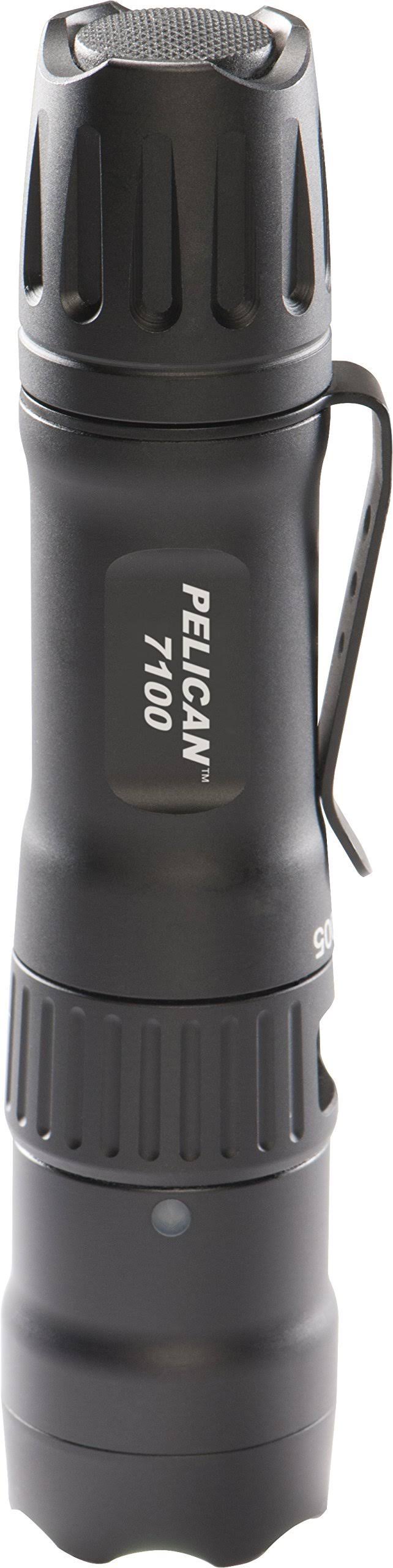 Black USB-Rechargeable Flashlight F18161