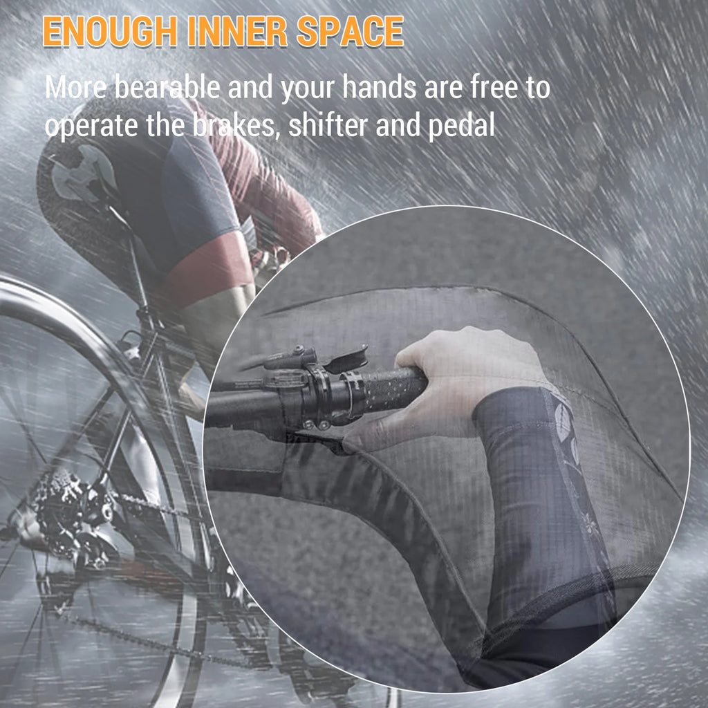 Windproof Waterproof Winter Bike Handlebar Mittens S378