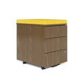 Carini Walnut/Eureka 3-Drawer Vertical Filing Cabinet H72238