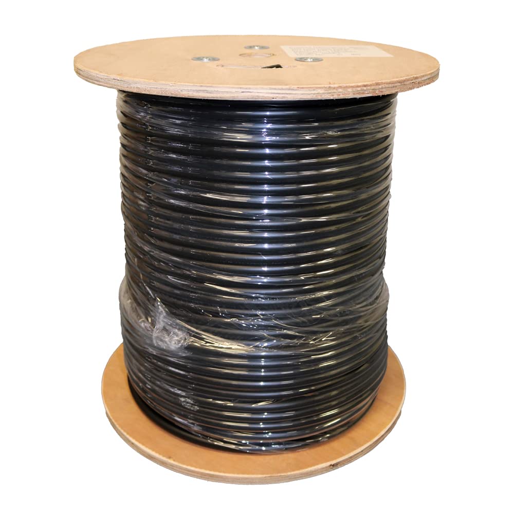 100ft Ultra Low Loss Coaxial Cable 50ohm N Male to N Male Black Y639
