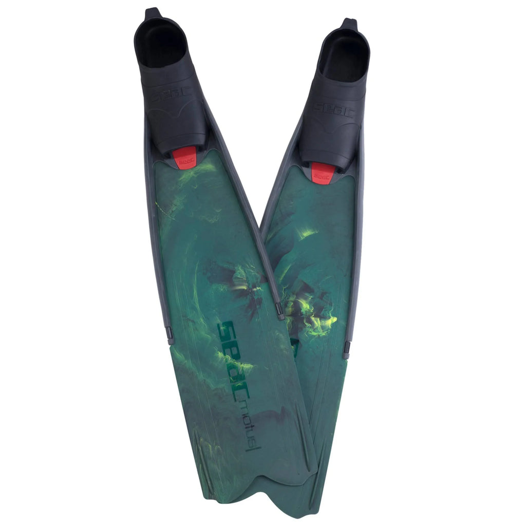 Camo Blue Spearfishing Fins R61702