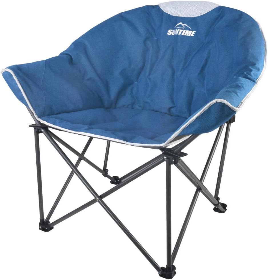 Oversize Padded Folding Chair with Carry Bag G3299