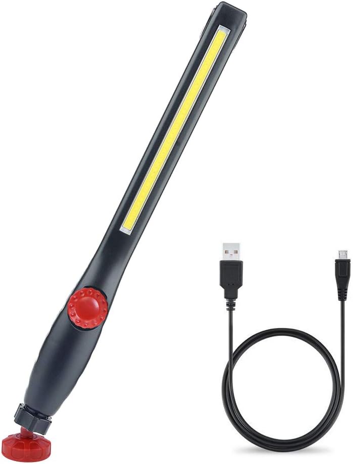 Orange USB Rechargeable COB LED Work Light C505