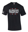 Black Short Sleeve Graphic T-shirt C231454