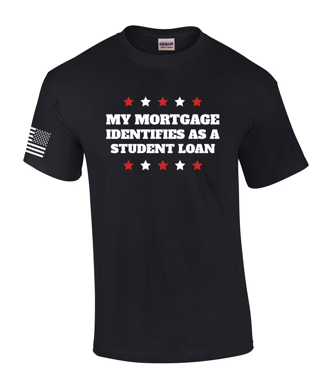 Black Short Sleeve Graphic T-shirt C231454
