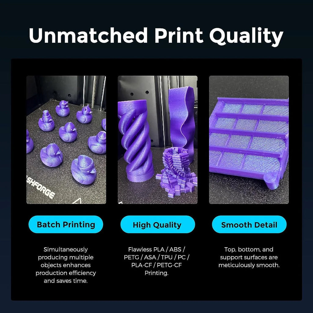 High Speed 3D Printer, Print Size 8.7 x 8.7 x 8.7'' D5118