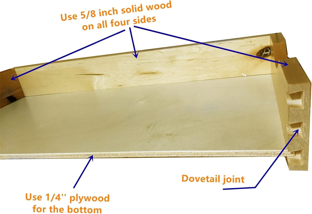 11'' Pull Out Drawers Wood Drawer Rolling Tray Q18592