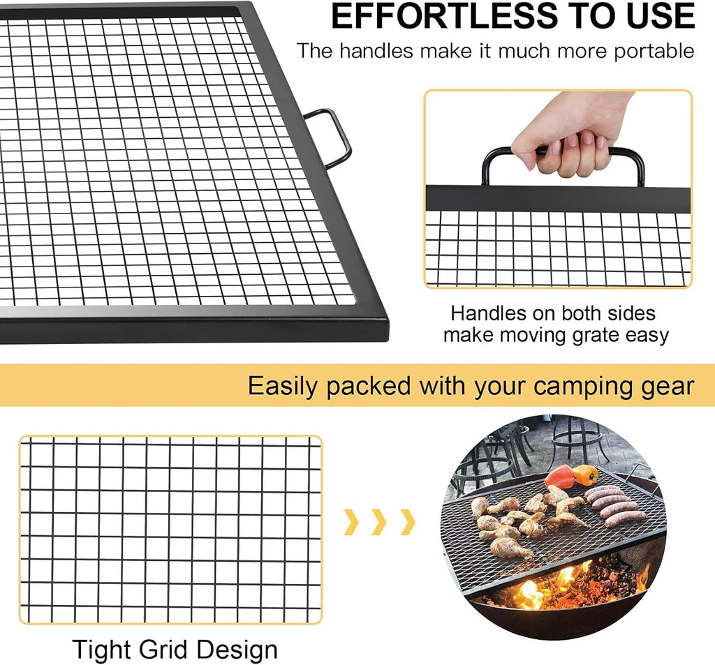 30 inch Steel Campfire BBQ Grill Grate O67660