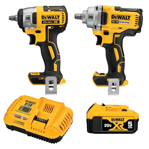 20V MAX Cordless Impact Wrench Combo Kit with 5ah Battery and Charger R63856