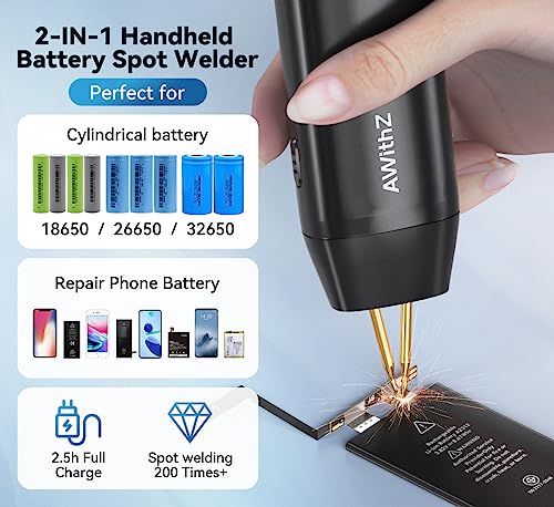 Black Handheld Battery Spot Welder X97731