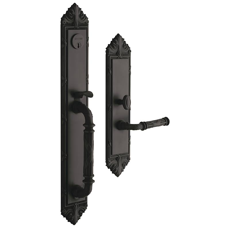 Polished Chrome Single Cylinder Mortise Handleset Trim Set R42559