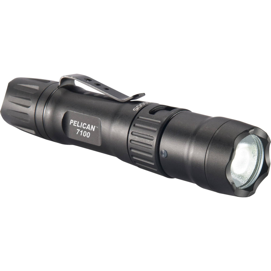 Black USB-Rechargeable Flashlight F18161