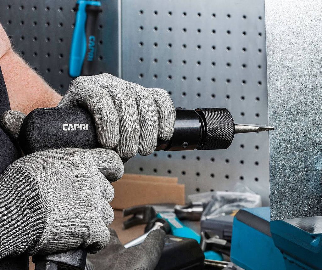 Air Hammer, Hex Shank + 4 Chisels B758