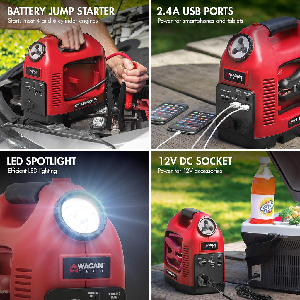 Red Jump Starter Pack of 2 K4353
